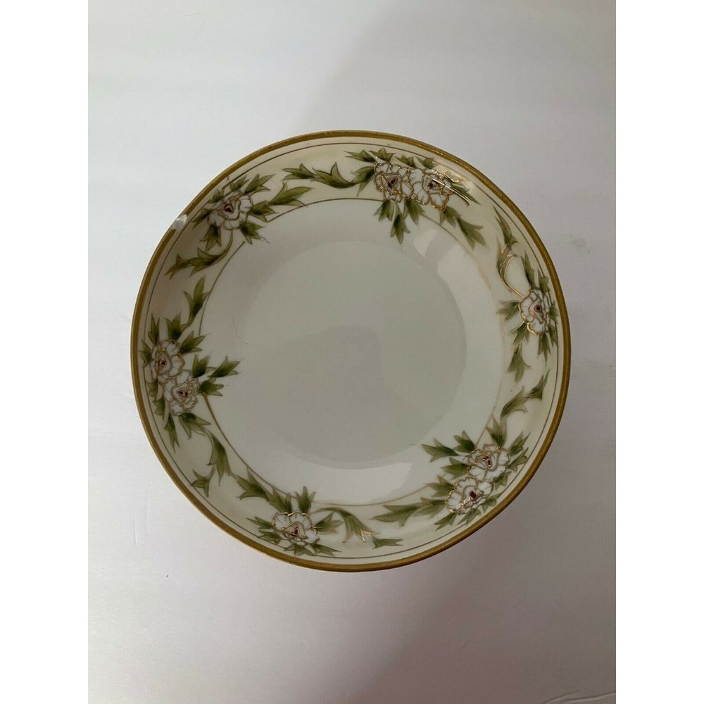 3 Footed Bowl Nippon; Morimura Bros Importers;